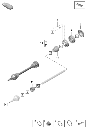 501-050 - Arbre de transmission