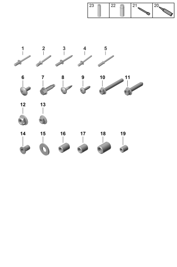 801-020 - Pieces de fixation
Assemblage-tôlerie-carrosserie