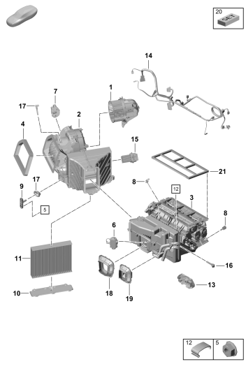 814-000 - Appareil service climatisation
et
pieces detail