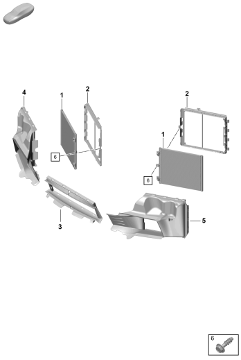 814-300 - Condenseur de climatiseur
Deflecteur du ventilateur