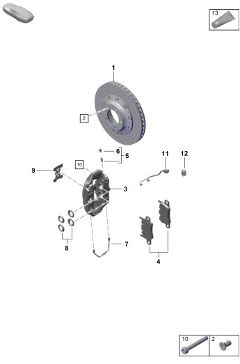 603-010 - Freins a disque
Essieu arriere