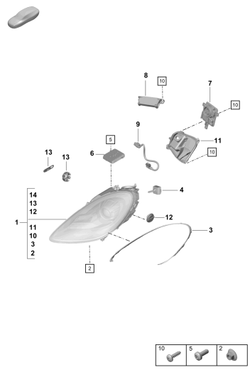 905-010 - Projecteurs