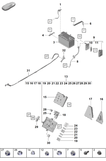 902-060 - Batterie
repartiteur de potentiel