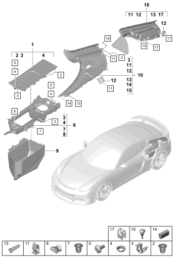 807-300 - Garnitures
Compartiment moteur