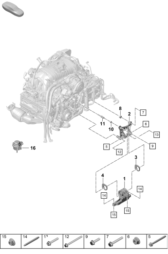 109-005 - Suspension de moteur