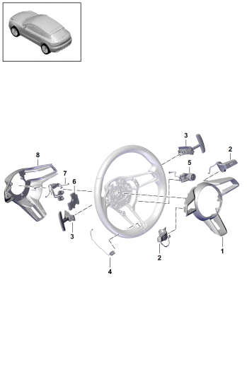 403-020 - volant direction multifonction
pieces detail
- PDK -