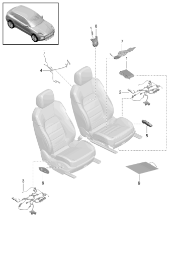 817-520 - Systeme electrique
Calculateurs
siege sport
p. vehicules avec reglage
electr. sieges 18 courses