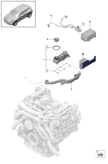 107-350 - Aeration pour bloc-cylindres
separateur d'huile