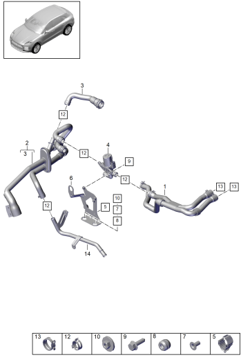 813-150 - chauffage
caisson d'eau
p. vehicules avec chauffage
d'appoint