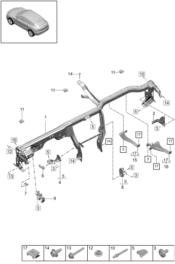 809-015 - cadre de support
tableau de bord