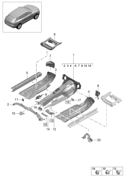 801-200 - toles de plancher
tunnel