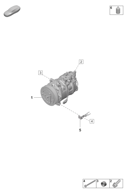 814-100 - Compresseur de climatiseur
Fluide frigorigène R134A