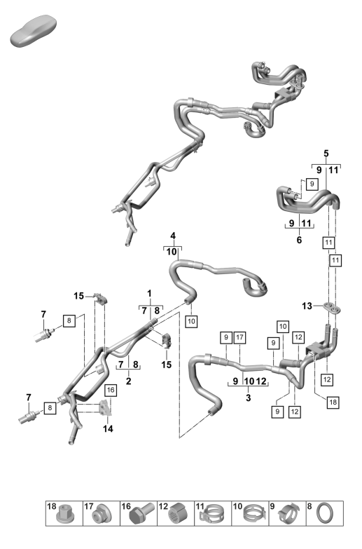 815-400 - Chauffage, climatiseur
pour vehicules avec
transmission hybride
Batterie
Systeme de refroidissement