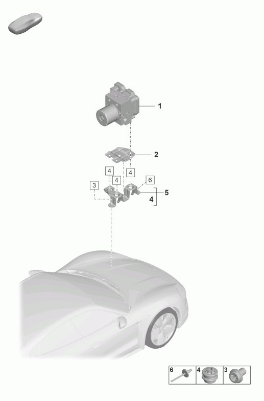 605-000 - Unite hydraulique
dispositif antiblocage   -abs-