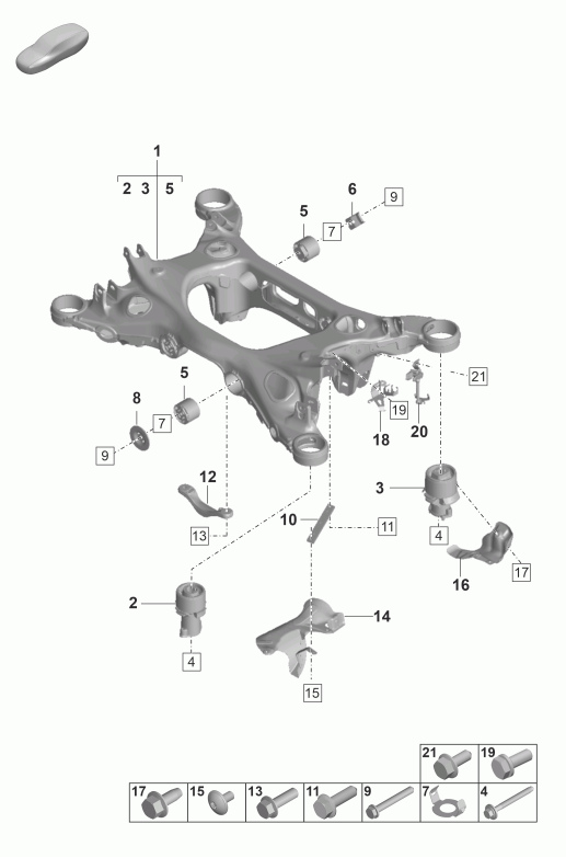 501-000 - Traverse
Faux-chassis