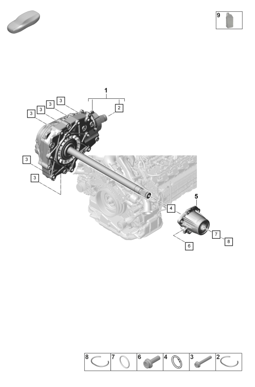 305-000 - Boite de vitesse essieu avant
Console
Pret au montage