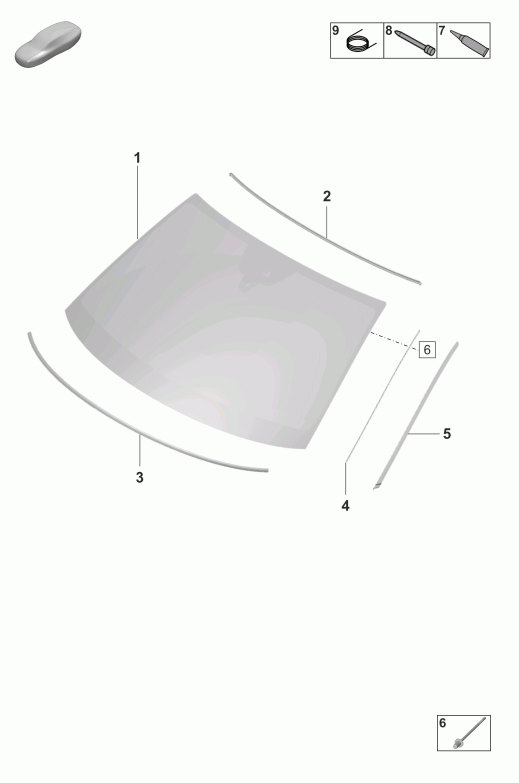 805-000 - Pare-brise
projection sur le pare-brise
(Head-up-Display)