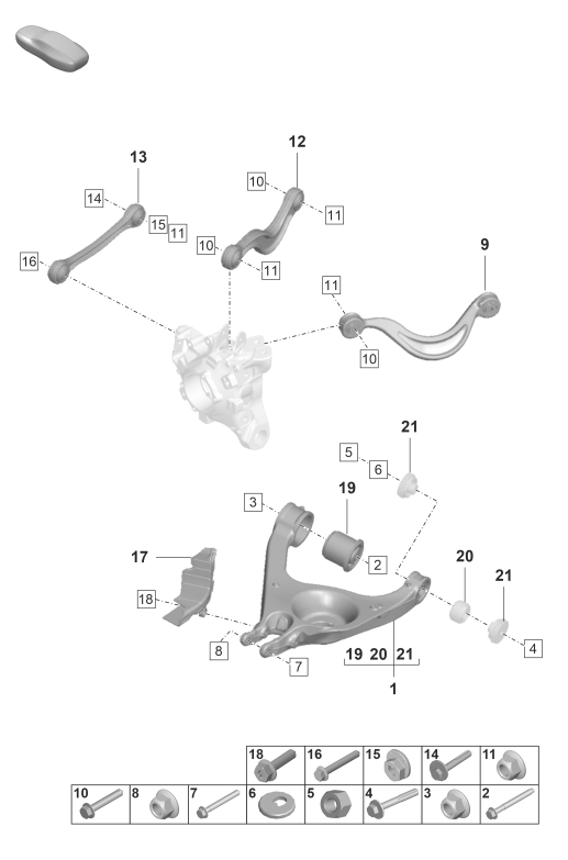 501-050 - bras transversal