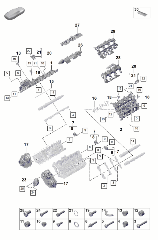 103-110 - couvre-culasse
carenage
pieces detail