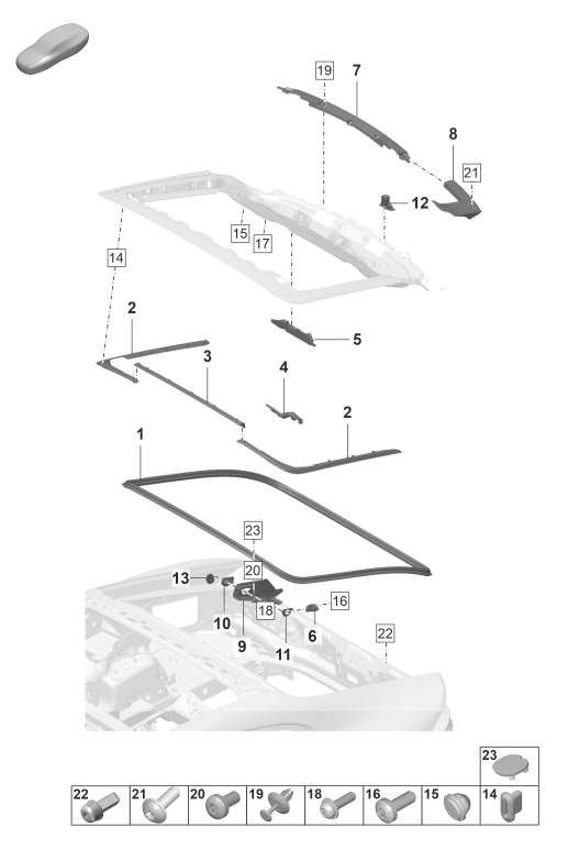 803-110 - Joints
Insonorisation
Coffre arriere