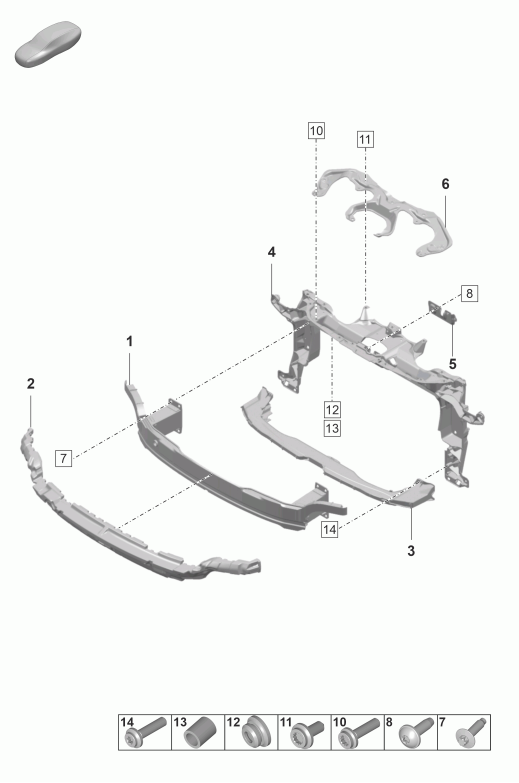 802-420 - support de pare-chocs
Pack Sport Design