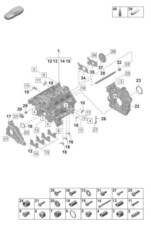 101-110 - Carter-moteur
pieces detail