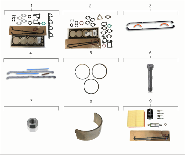 198-000 - Kit Service
Jeu de joints
Kit de reparation