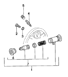 603-005 - cylindre recepteur
Essieu arriere
D        
