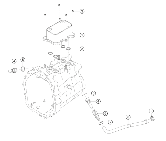 300-004 - gearbox cooling system