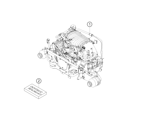 100-001 - spare engine