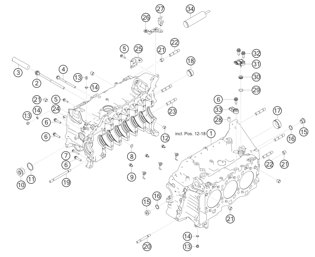 100-002 - crank case