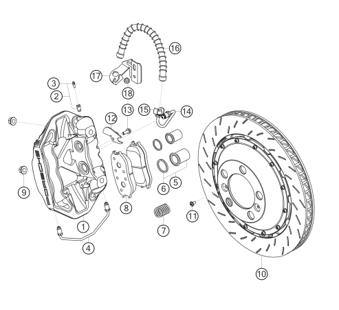 600-003 - brake rear