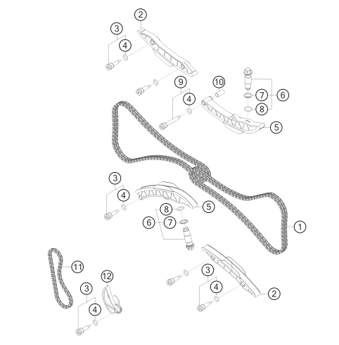 100-009 - timing chains