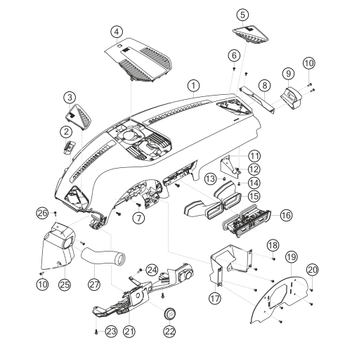 800-016 - instrument board