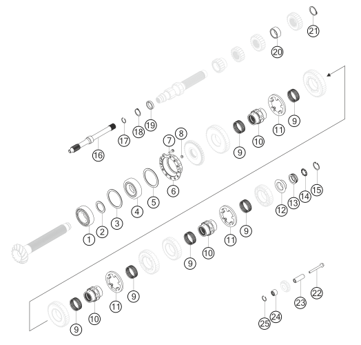 300-011 - bearings and sleeves
