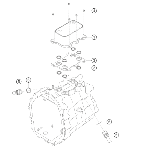 300-004 - gearbox cooling system