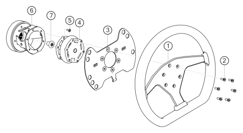 400-008 - steering wheel